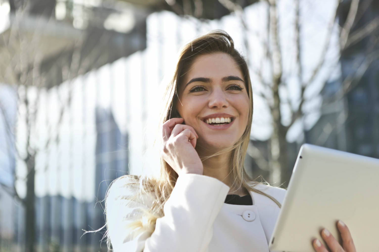 Business Woman on Phone
